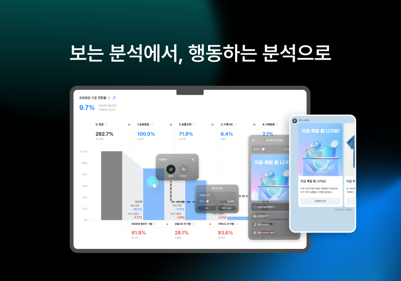 분석 따로 실행 따로?