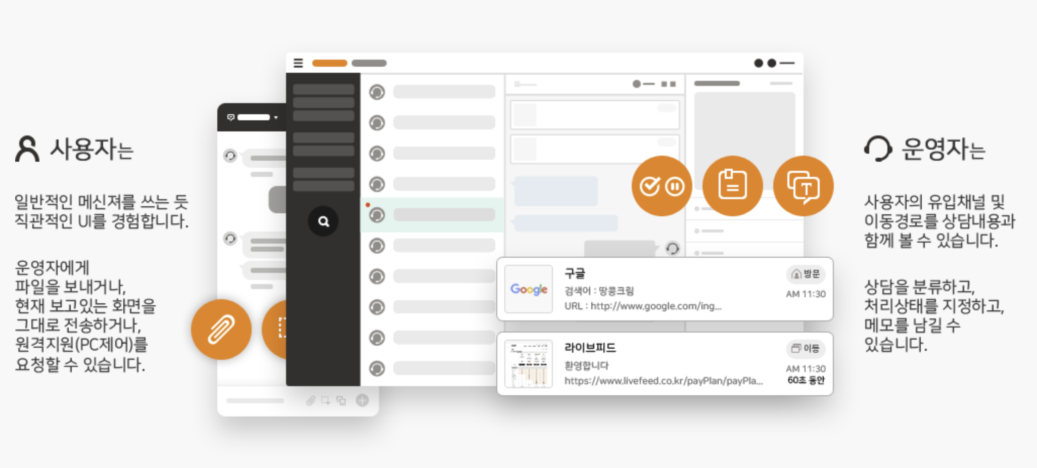 쉽지만 강력한 채팅상담