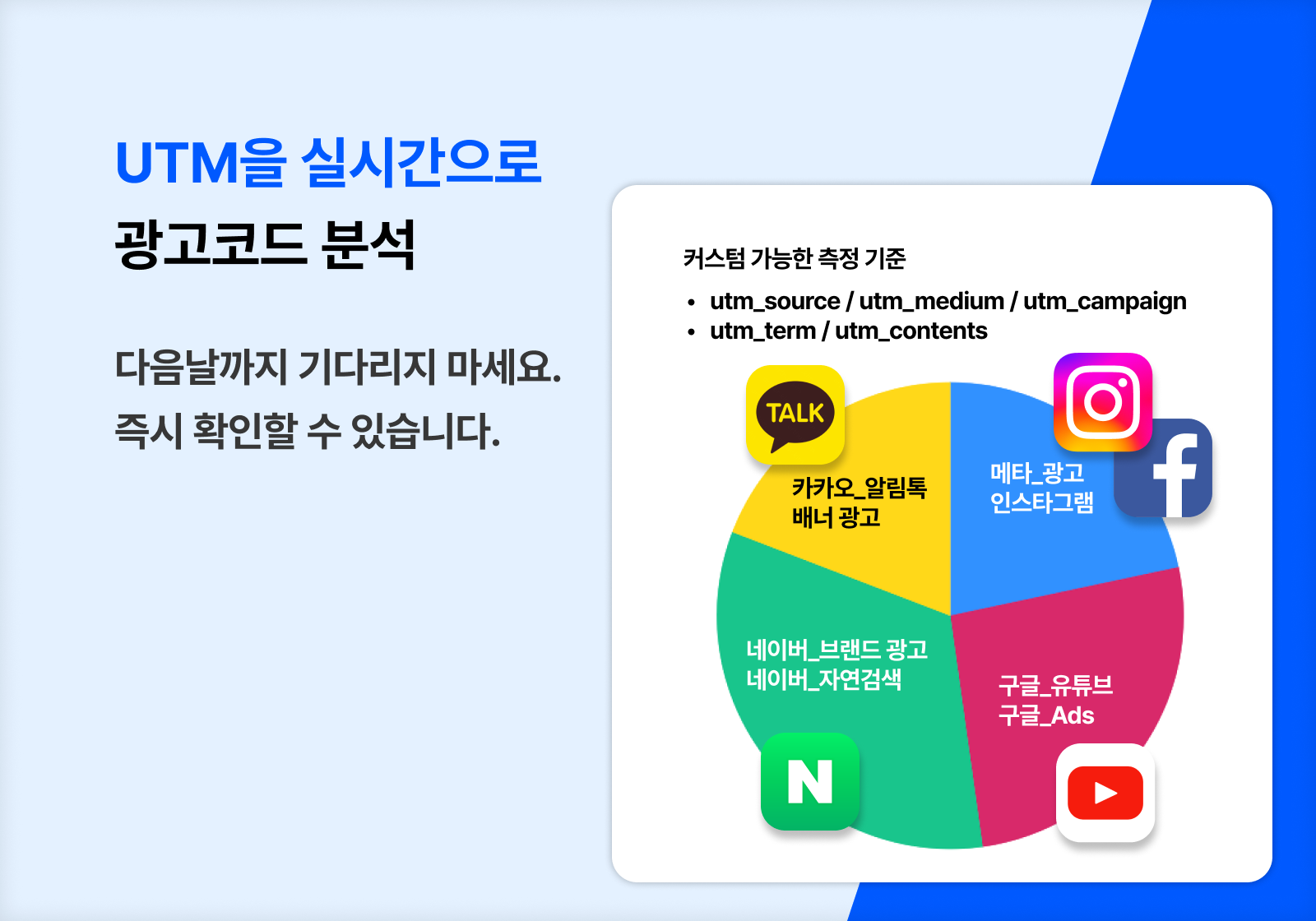 실시간으로 데이터 전환 분석